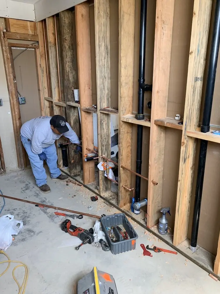 Commercial rough-in plumbing for Trenchless Sewer Repair in Hillcrest